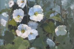 Hollyhocks